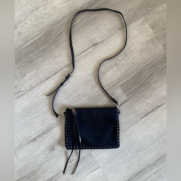 Rebecca Minkoff Jon Nylon Studded Crossbody Bag - Picture 2 of 8